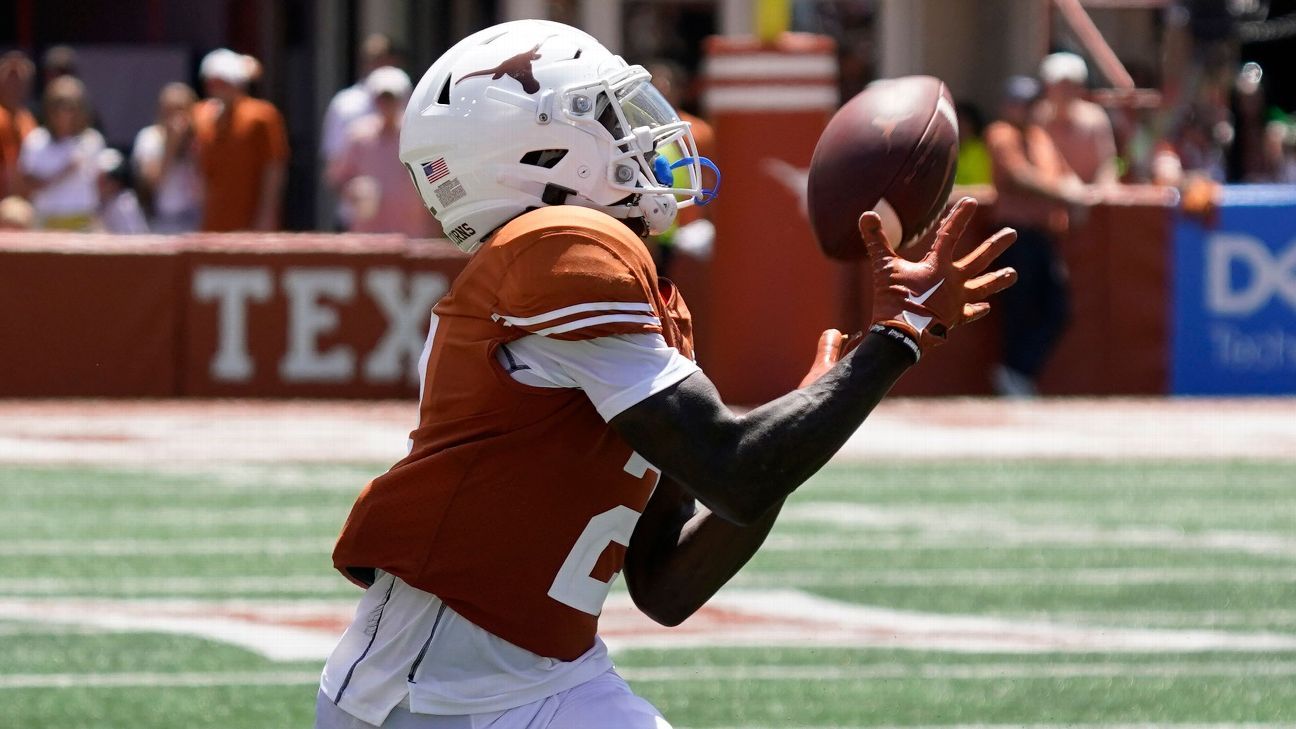 Featured image for Texas WR Johntay Cook Departs Longhorns, Eyes Transfer