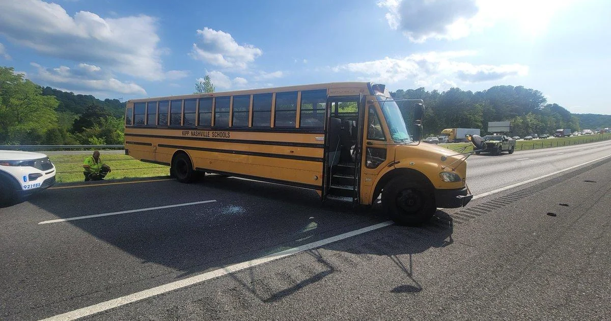Teen steals school bus, leads police on chase in Nashville.