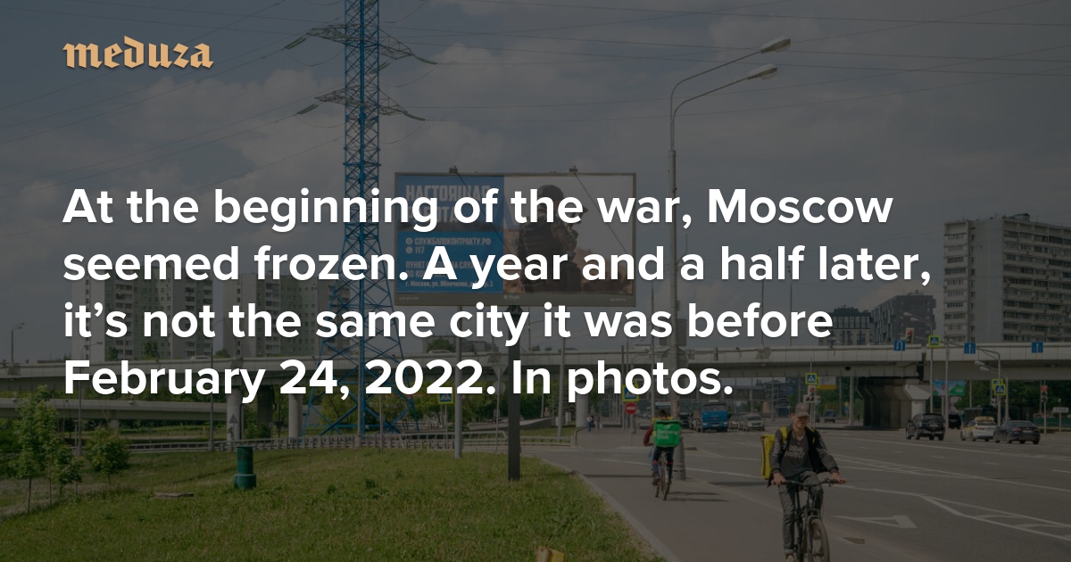 The Transformative Impact of War on Moscow and Mariupol.
