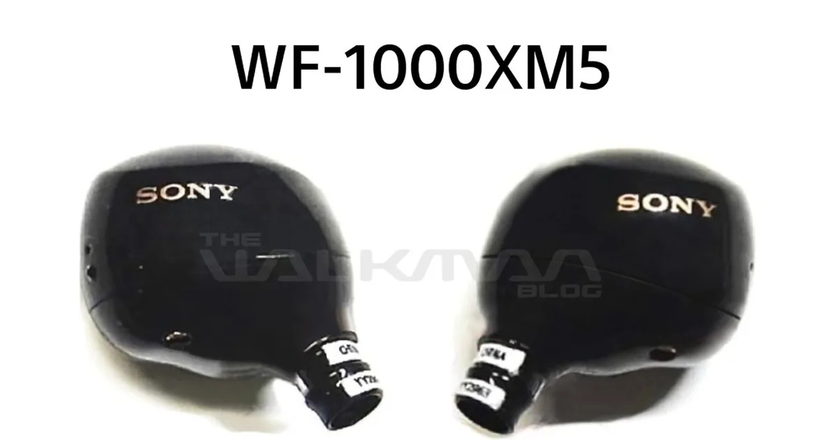 "Leaked Images Reveal Sony's Smaller and Redesigned WF-1000XM5 Earbuds"