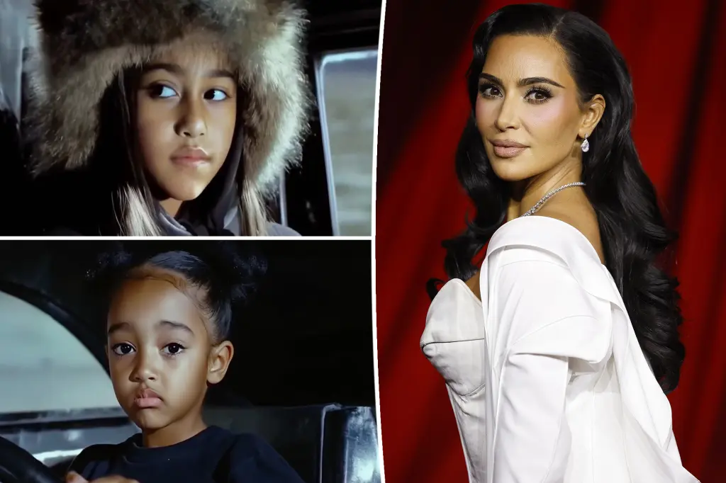 Featured image for Kanye's Daughters Star in Futuristic Music Video Amid Nepotism Criticism