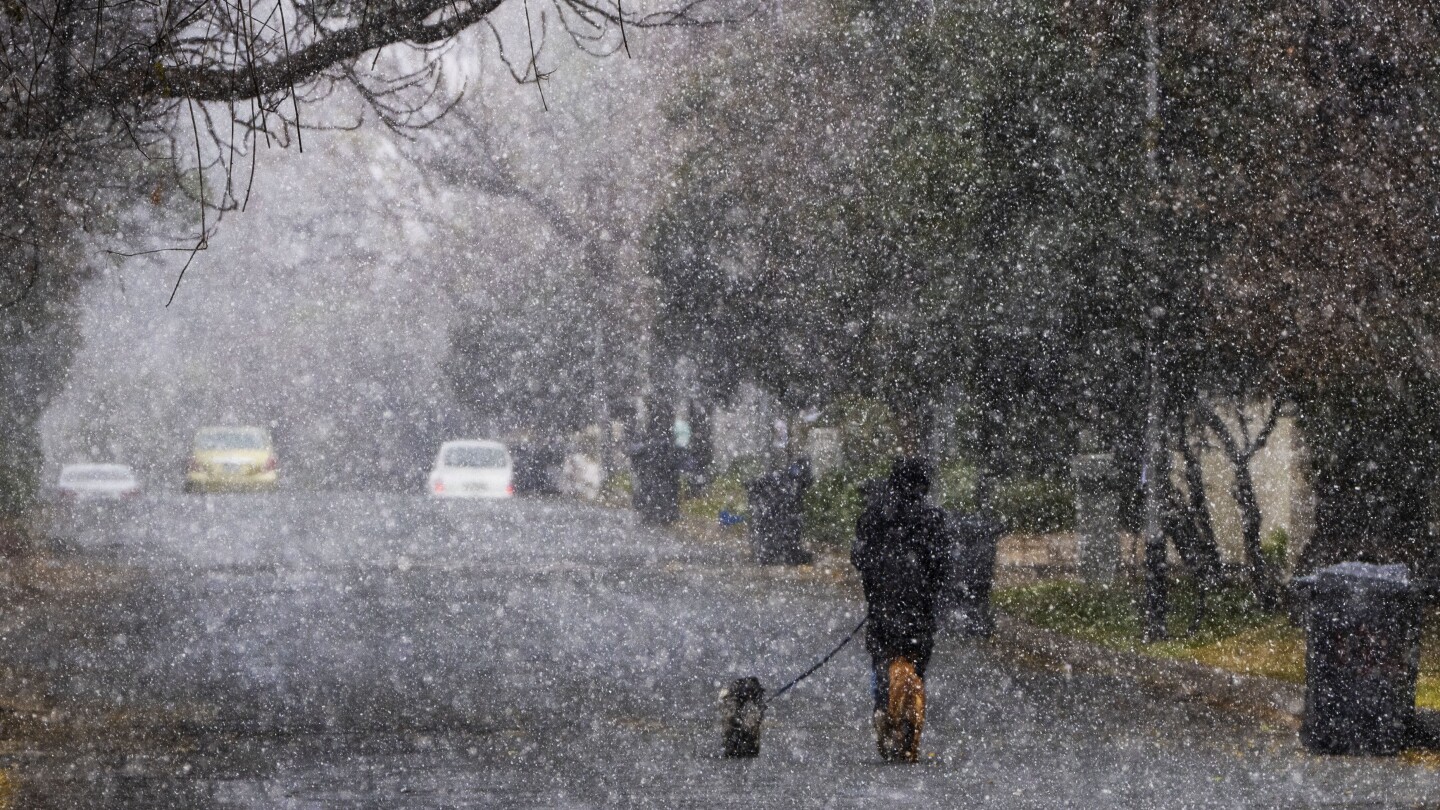 "Rare Snowfall in Johannesburg Delights South Africans Amidst Cold Snap"