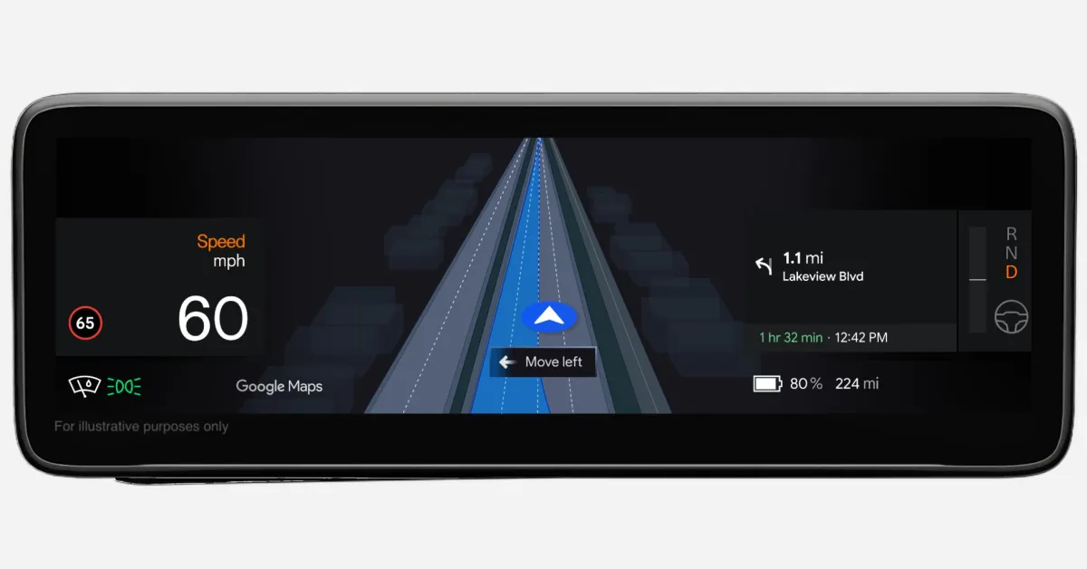 Featured image for Google Maps Launches AI-Driven Live Lane Guidance for Cars