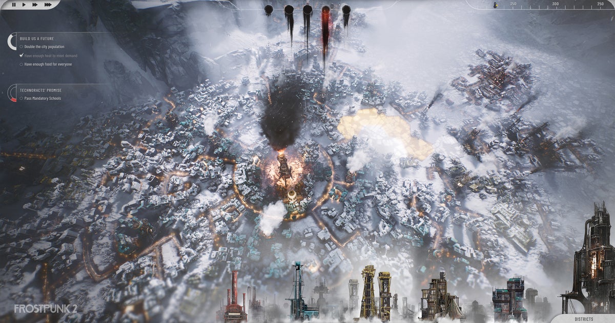 Featured image for "Frostpunk 2 Storms Xbox Game Pass on Release Day, Fallout Meets Cities: Skylines"