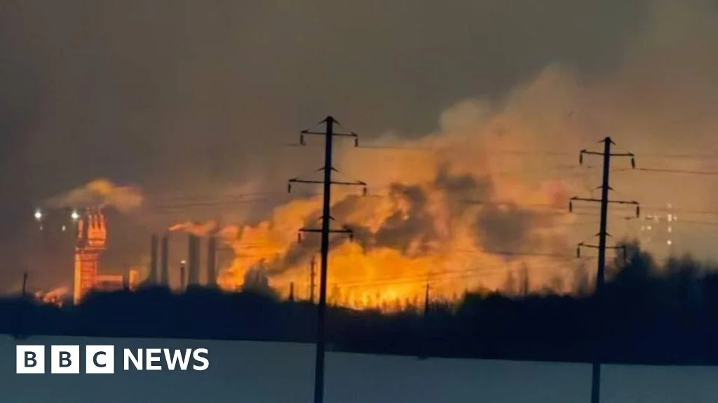 Drones strike Russian fertiliser plant, seven killed