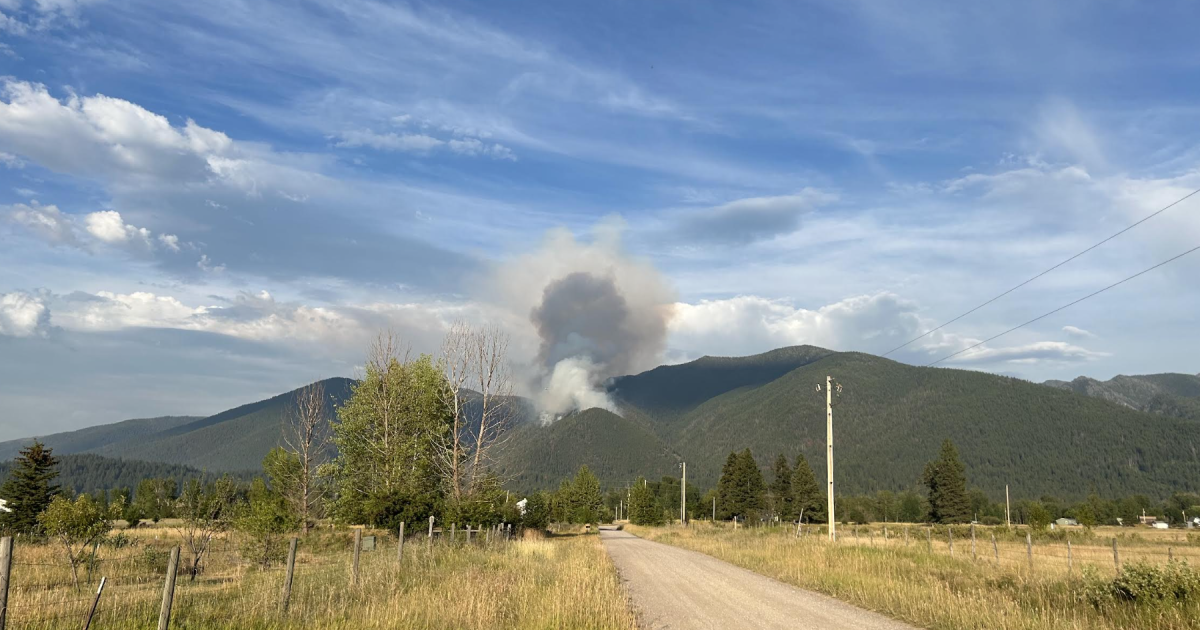 Multiple Wildfires Sparked by Lightning Threaten Arlee and Surrounding Areas
