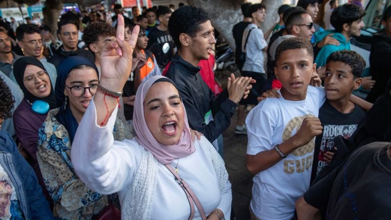 Featured image for Moroccan Youth Protest Government Spending and Public Service Declines