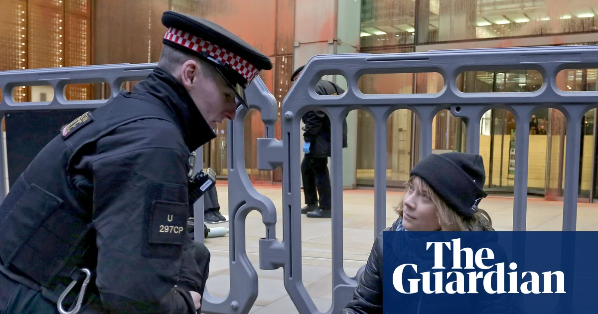 Featured image for Greta Thunberg Detained at London Pro-Palestinian Protest
