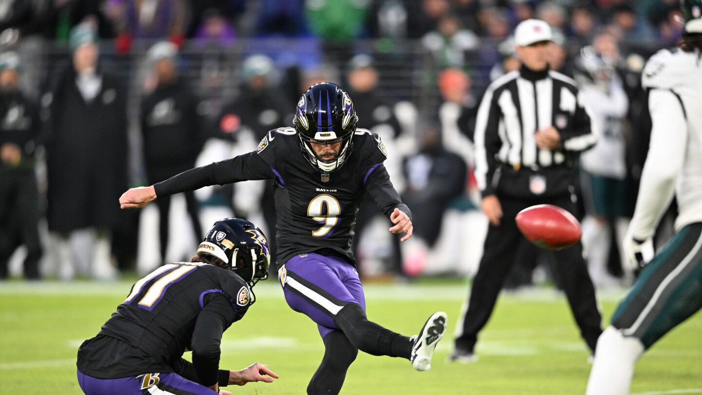 Ravens Stand by Justin Tucker Despite Recent Misses