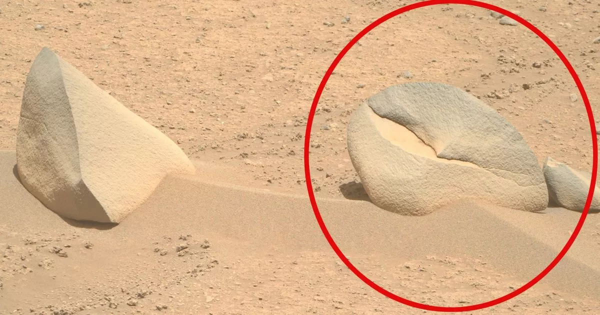 "Perseverance Rover Discovers Surprising Martian Rock Formations"