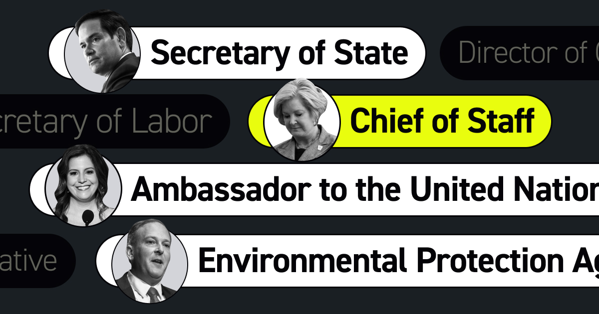 Trump's 2024 Cabinet Picks and Transition Updates
