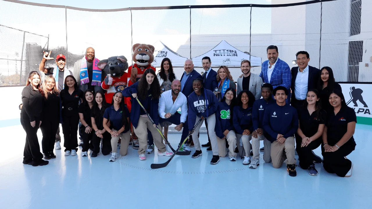 Featured image for Panthers Launch Synthetic Ice Rink as Winter Classic Legacy