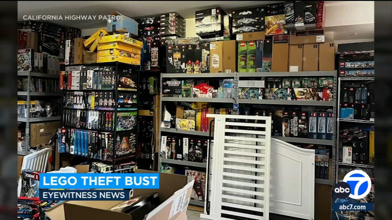 Featured image for "CHP Task Force Recovers $300,000 in Stolen Legos, 4 Suspects Arrested"