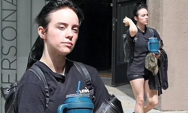 Billie Eilish Shows Off Post-Workout Glow in Easter Snaps.