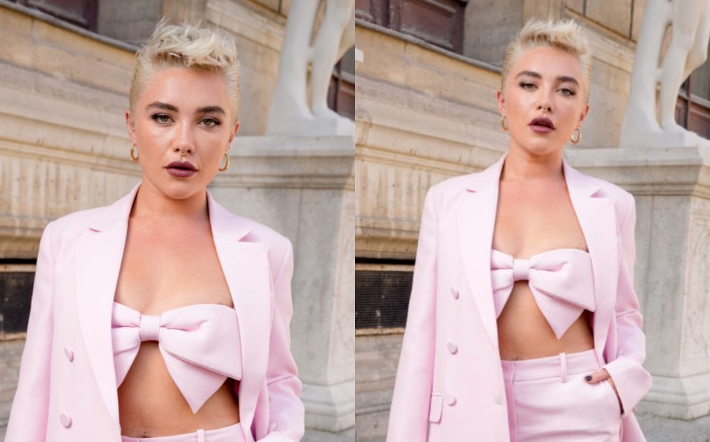 Valentino's Paris Fashion Week Show: Pink Suits, Dirt Crawls, and Modern Twists