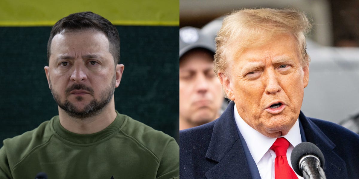 "Zelenskyy Criticizes Trump's Covert Strategy for Resolving Ukraine Conflict"