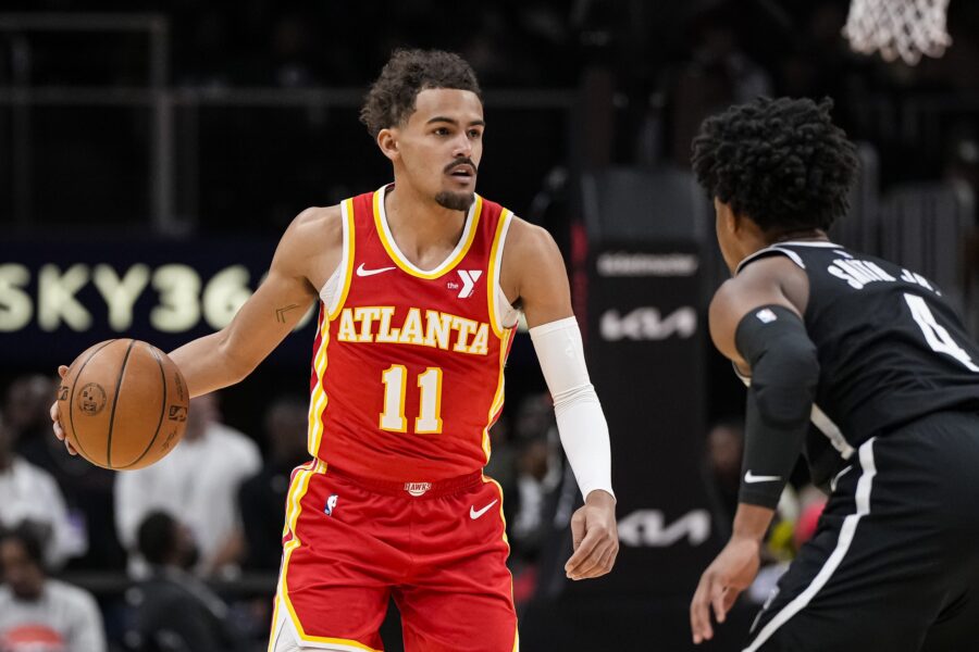 Featured image for Trae Young Placed in Concussion Protocol, Out Indefinitely