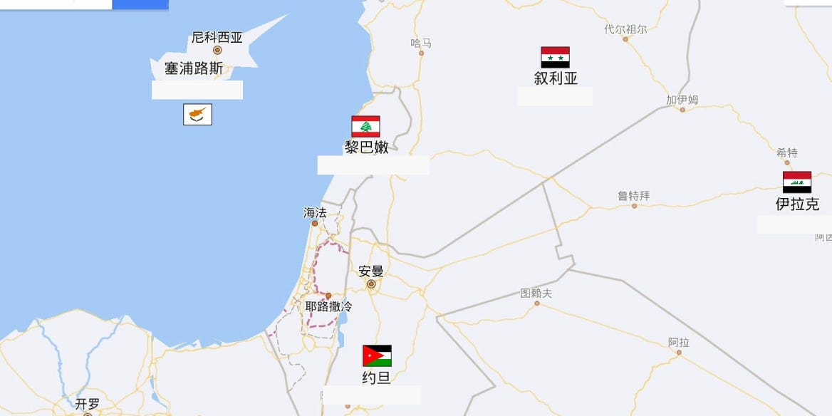 China's Digital Maps Exclude Israel Amid Gaza Conflict