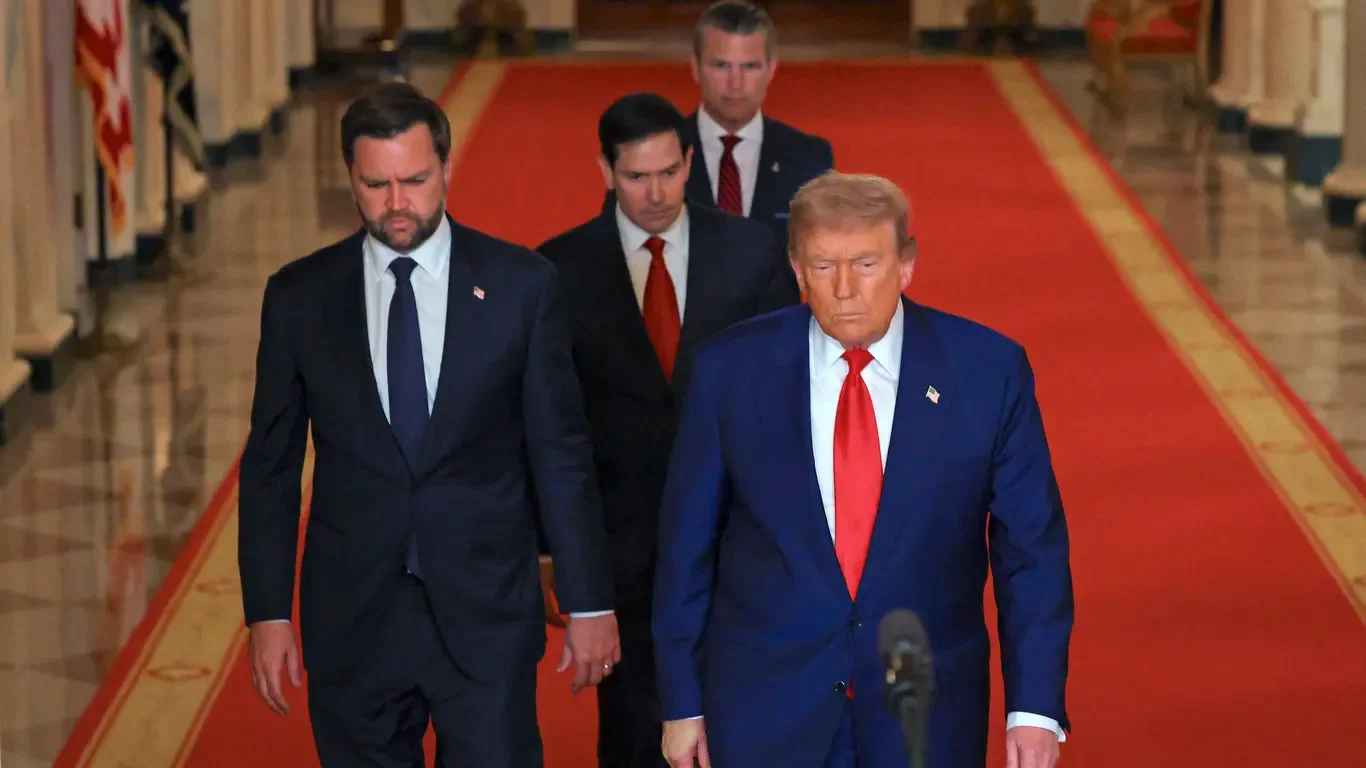 Trump: Iran eager for a deal even as U.S. carrier group closes in