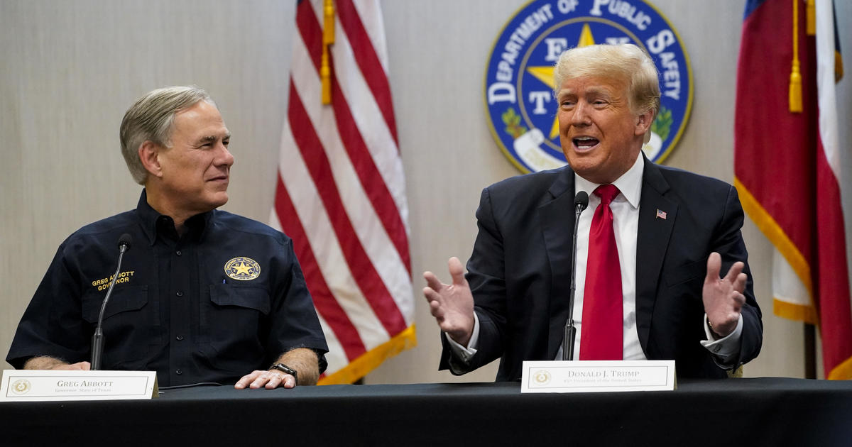 "Trump and Texas Gov. Abbott Join Forces at U.S.-Mexico Border for Campaign Event"