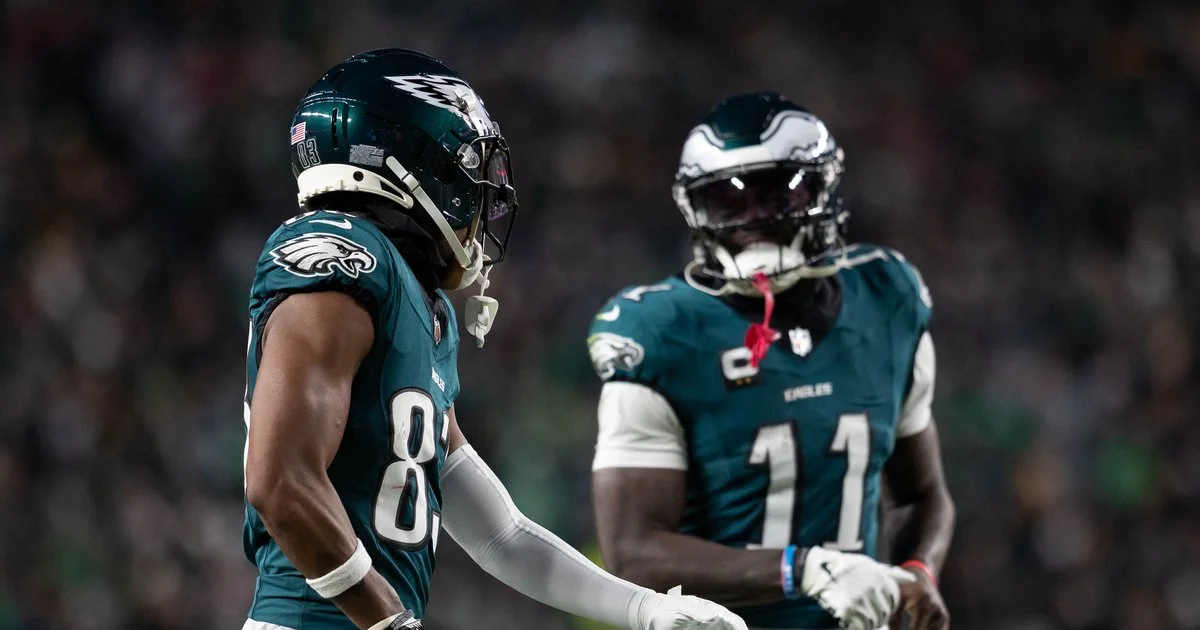 Eagles' WR 2026: Brown in trade talks, Smith stays as anchor, others unsettled