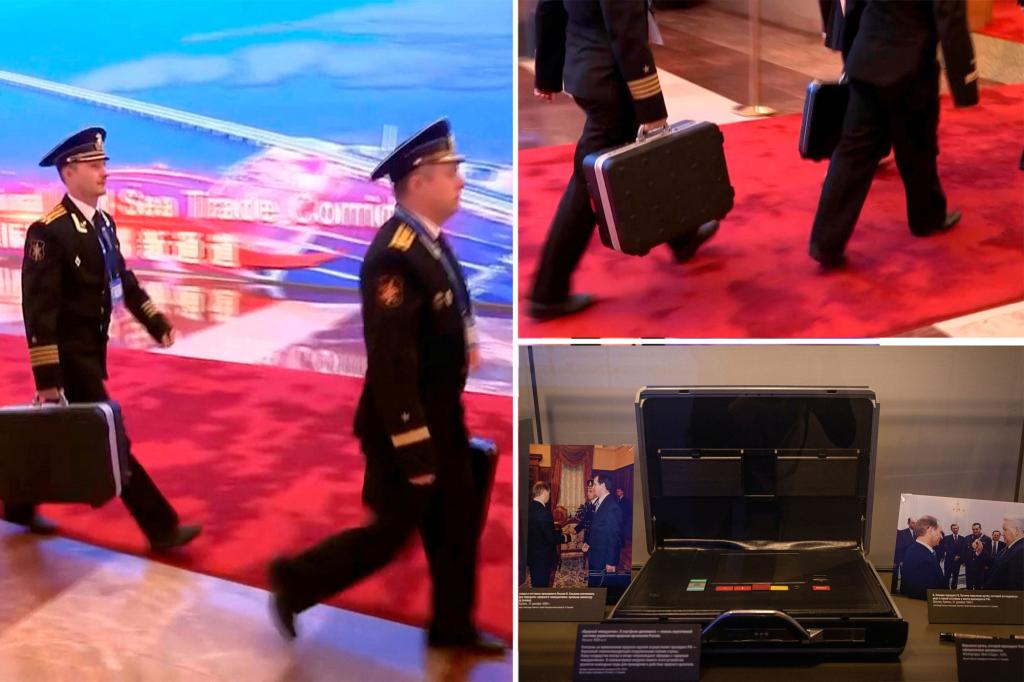 Featured image for "Rare Footage Shows Putin with Nuclear Briefcase in China, Raising Concerns"