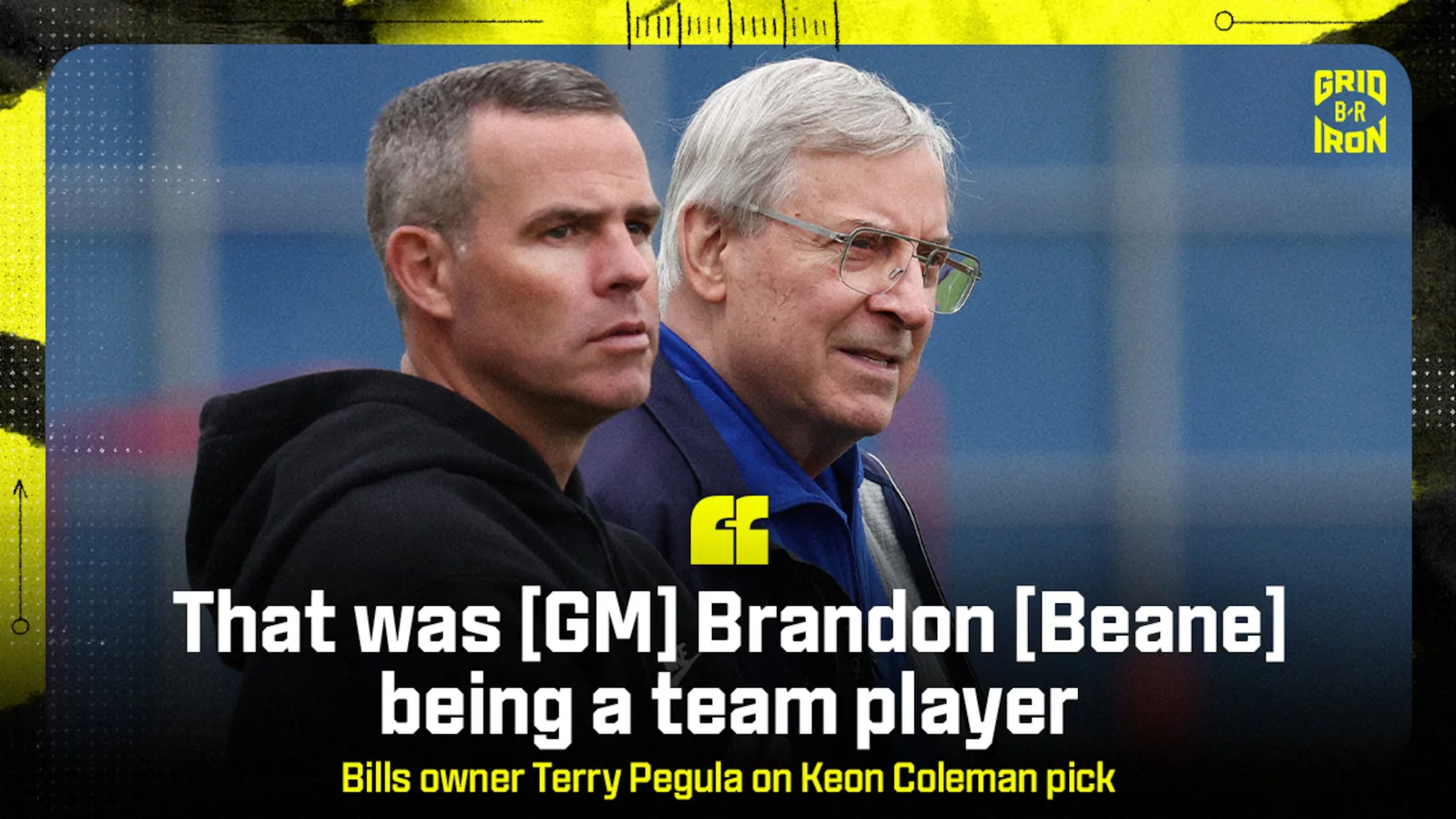 Pegula Defends Keon Coleman Draft Push Amid McDermott Firing Fallout