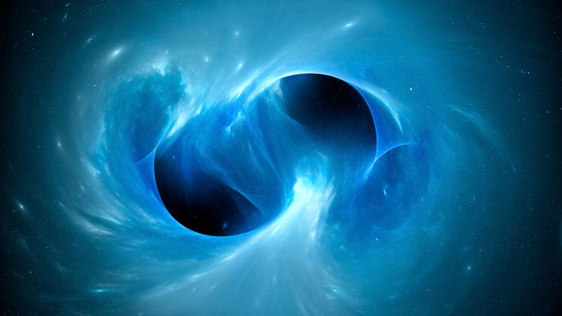 Featured image for Record-Breaking Black Hole Merger Detected by Space Observatory