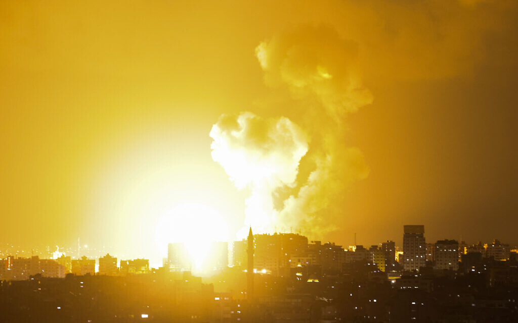 IDF responds to Gaza rocket fire with airstrikes.