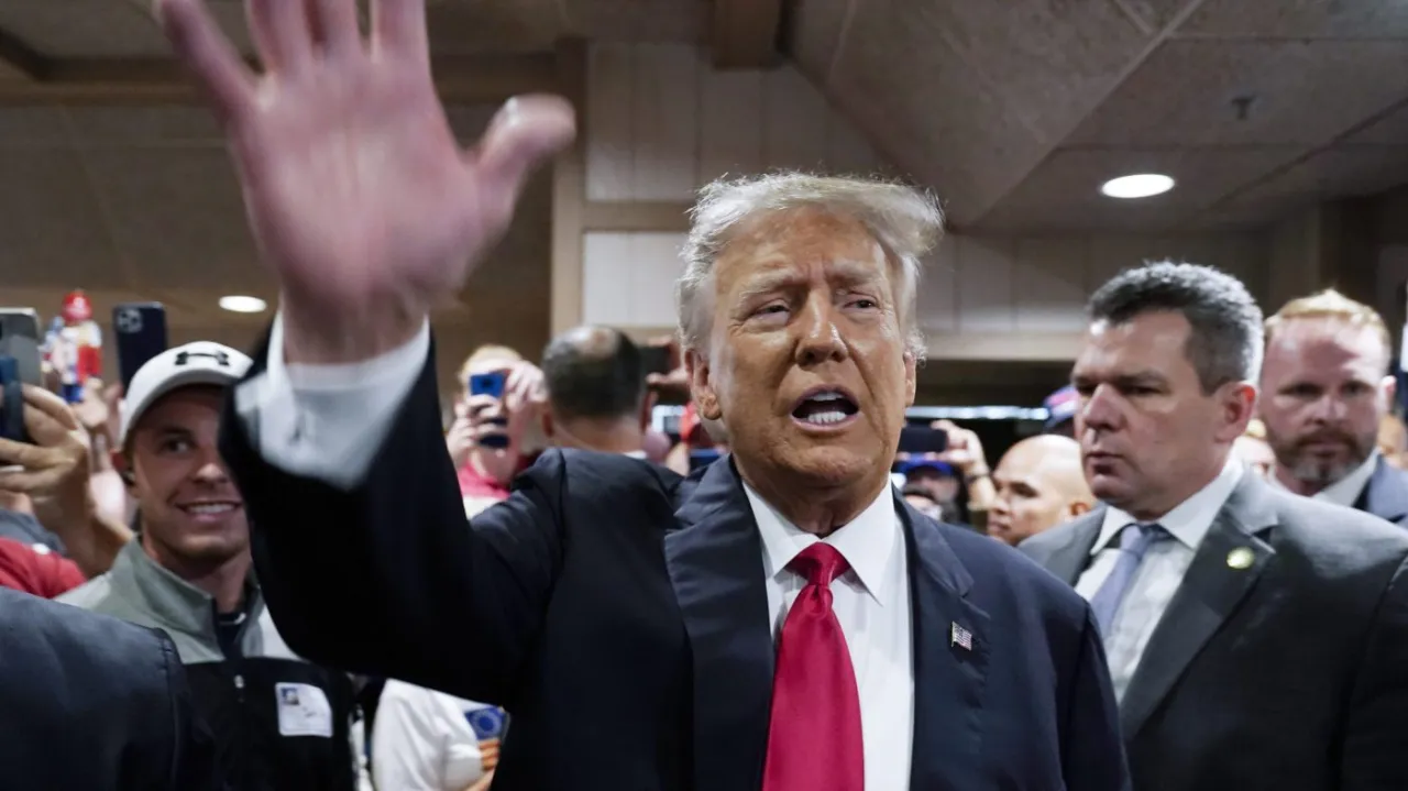 Trump and DeSantis Clash in Iowa Campaign Blitz.