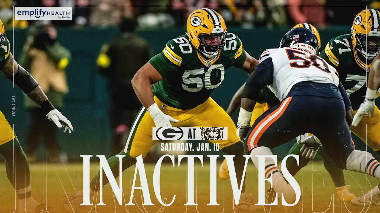 Featured image for Packers' Zach Tom and Key Players Out for NFC Wild Card Clash vs Bears