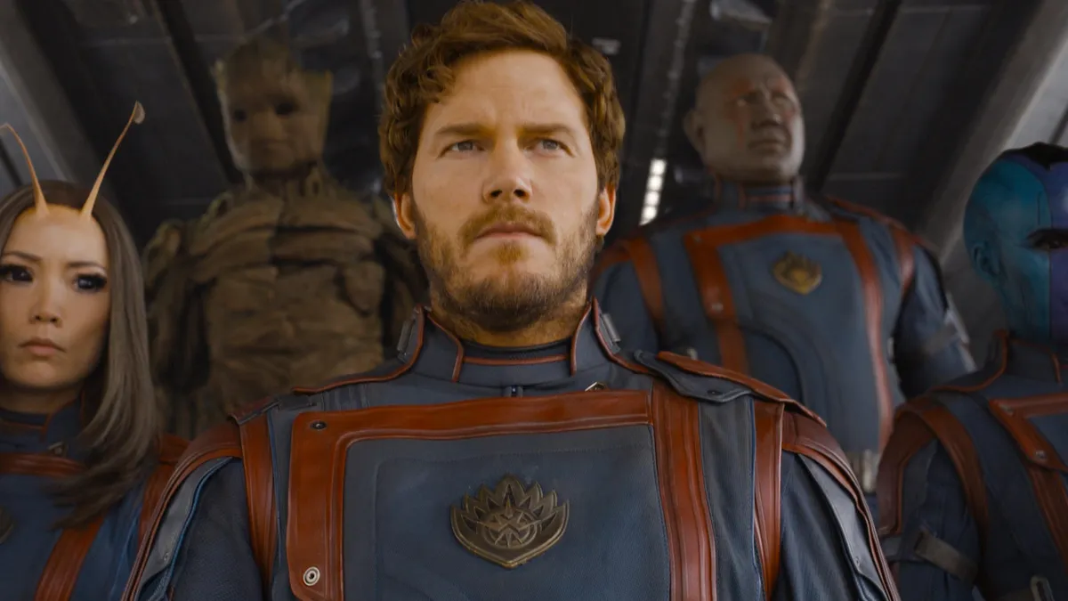 Featured image for Guardians of the Galaxy Vol. 3 features MCU's first f-bomb in new clip.