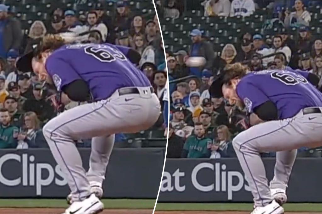 "Rockies' Noah Davis narrowly avoids injury in MLB debut, Mariners sweep series"