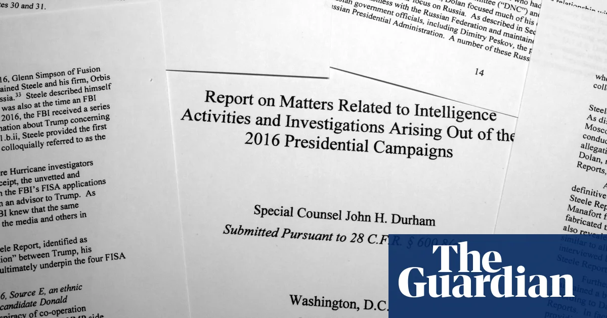 The Durham Investigation: Revelations and Criticisms of the FBI's Handling of Trump-Russia Ties.
