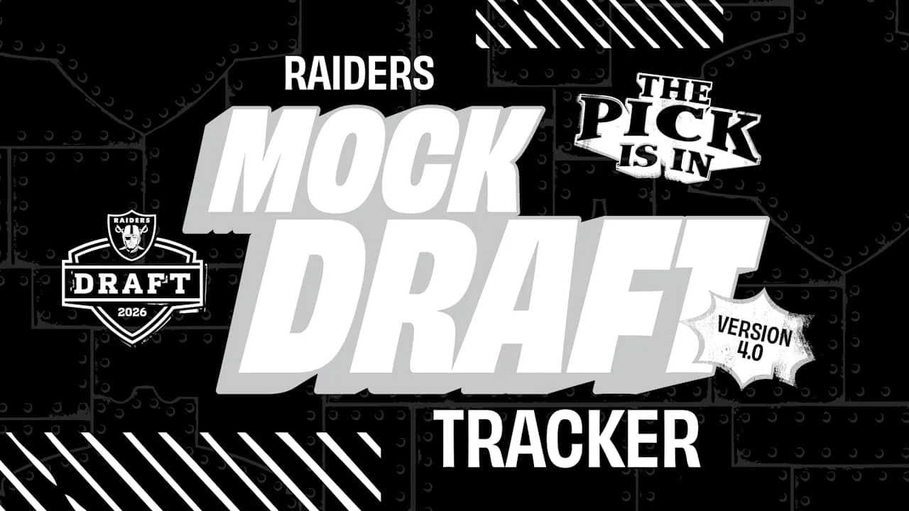 Mendoza Leads Raiders' 2026 Mock Draft Predictions