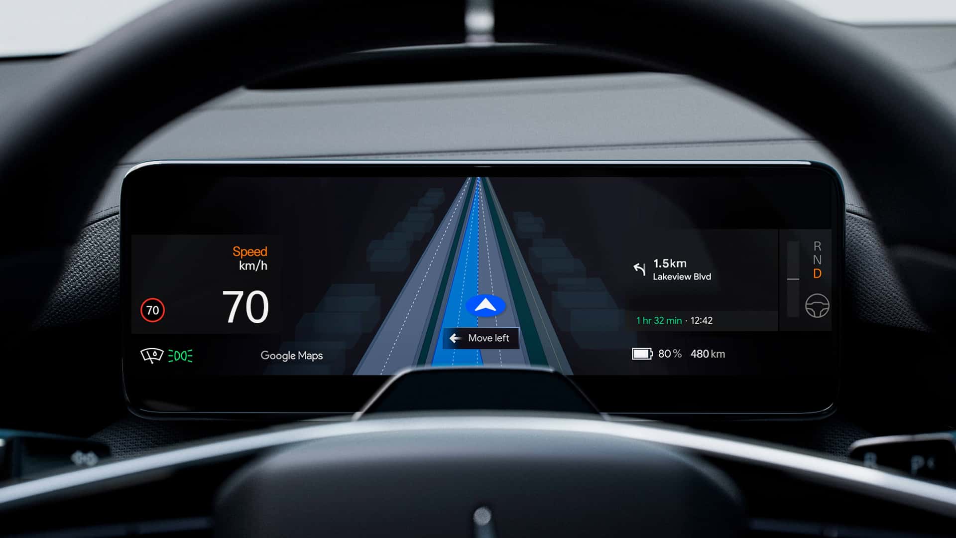 Featured image for Google Maps Launches AI-Powered Live Lane Guidance for Polestar 4