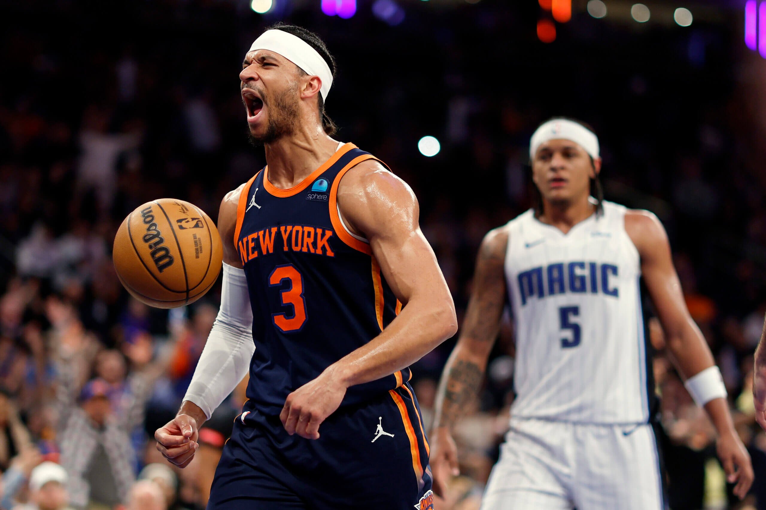 "Jalen Brunson Leads Knicks to Dominant Win Over Magic in Return from Injury"