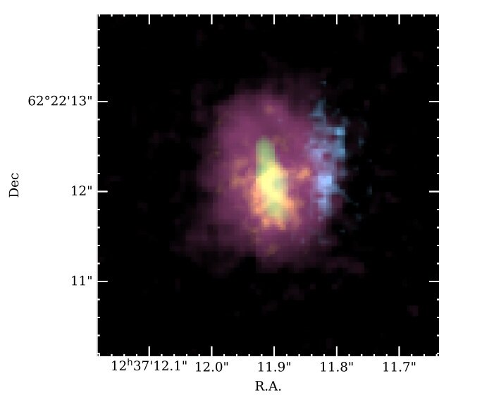 Stunning insights into star-forming galaxy GN20 revealed by JWST.
