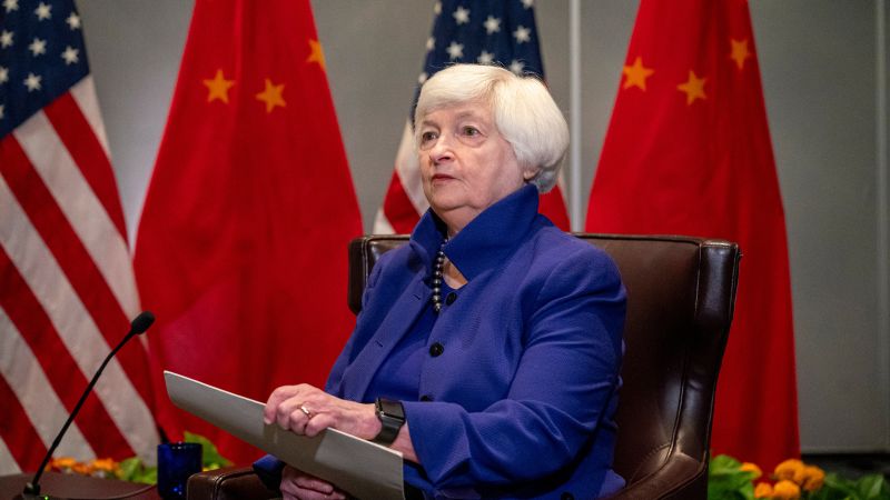 "Yellen's China Tour: Addressing Economic Challenges Amid US-China Tensions"