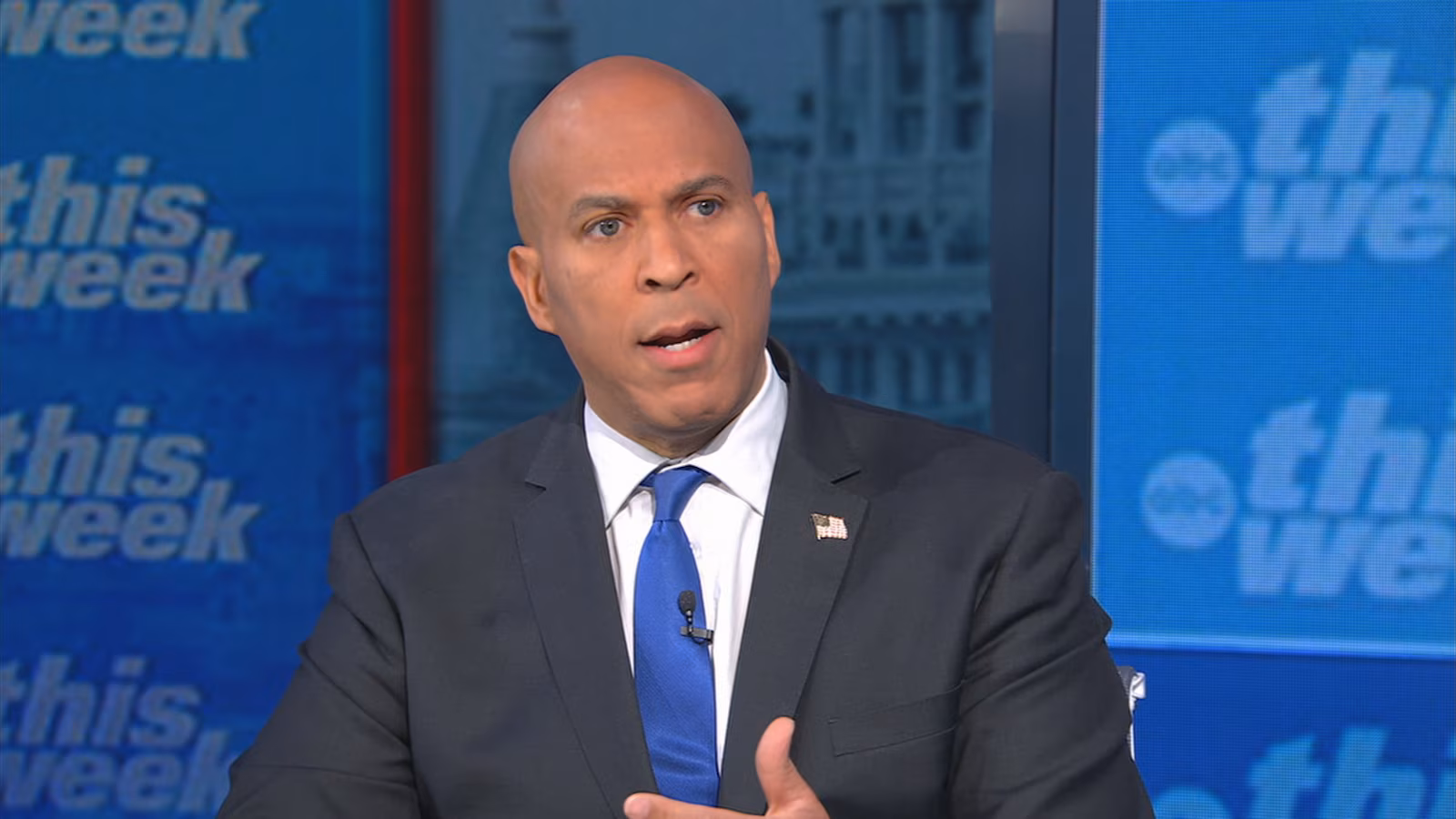 Featured image for Cory Booker Blames Trump for the Shutdown Crisis