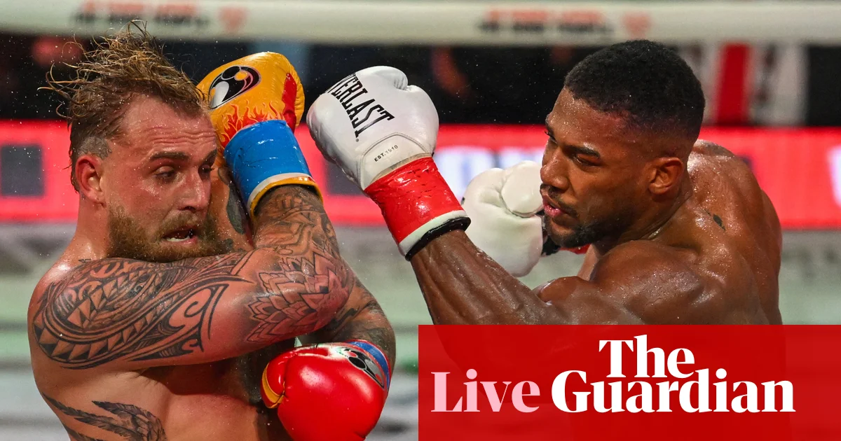 Featured image for Anthony Joshua Knocks Out Jake Paul in Heavyweight Clash