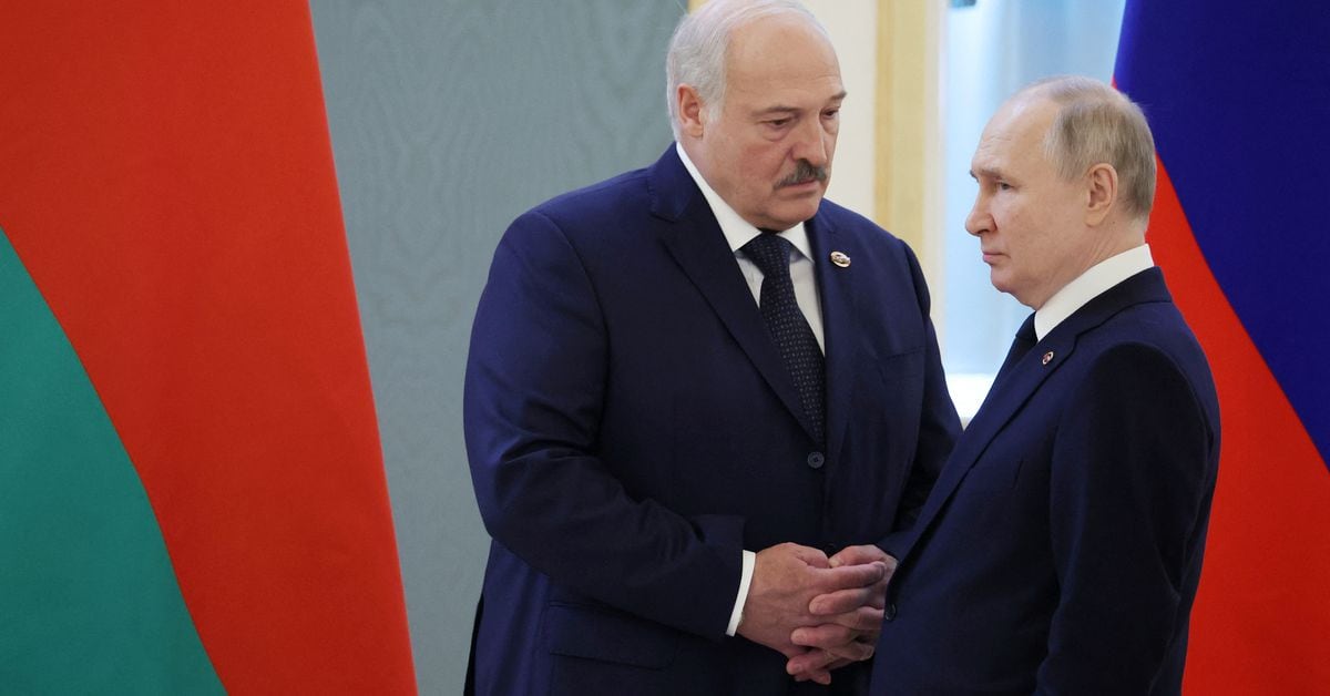 Belarus leader seeks Russian defense guarantee against potential attacks.