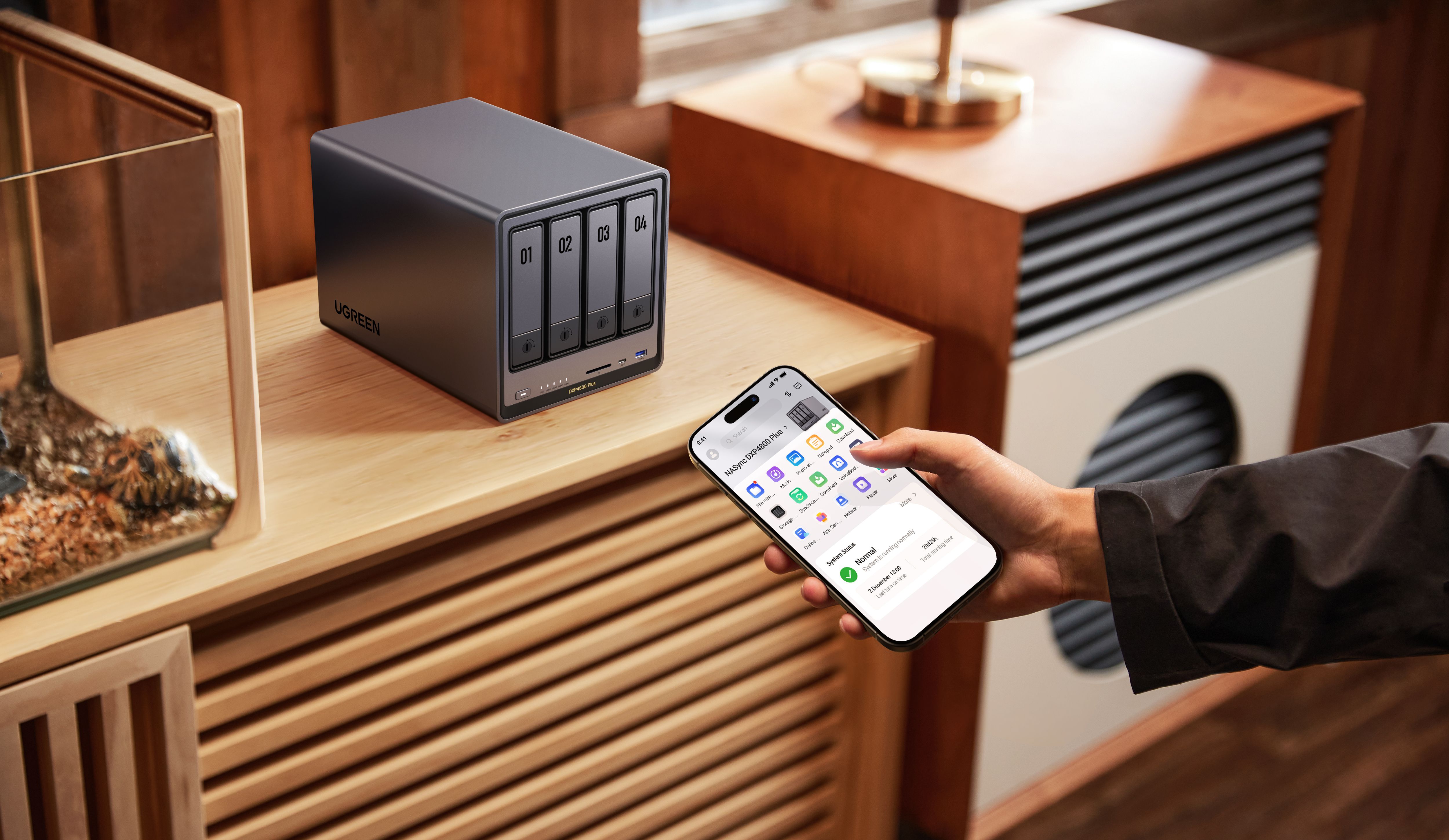 Featured image for "Ugreen Introduces NASync Network Attached Storage Series at CES 2024"