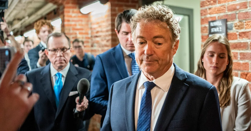 Trump and Rand Paul Clash Over Debt Ceiling and Spending Bill