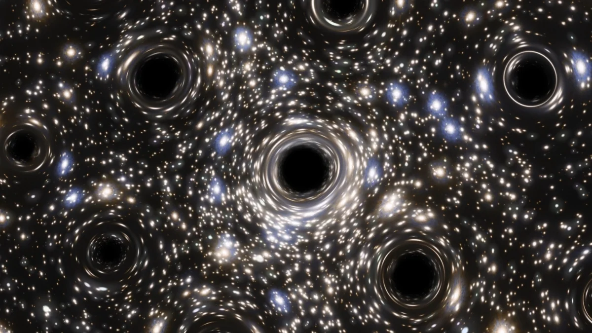 Gaia Uncovers a Black-Hole Swarm in Palomar 5, Destined to Dissolve