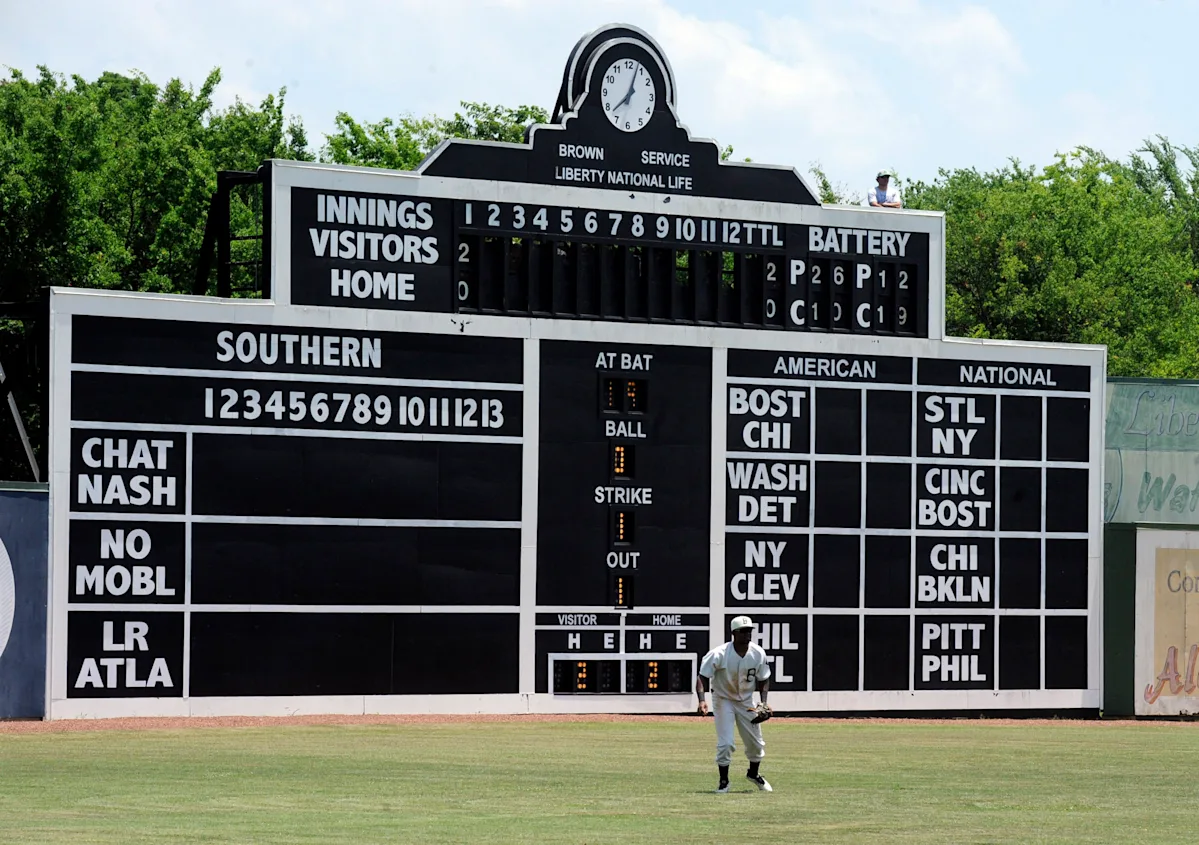 Featured image for MLB's Cardinals and Giants to play at historic Rickwood Field in Birmingham in 2024.