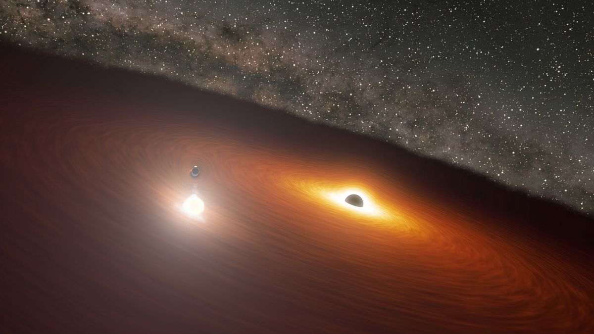 Astrophysicists Discover Unprecedented Brightness in Binary Black Hole System.