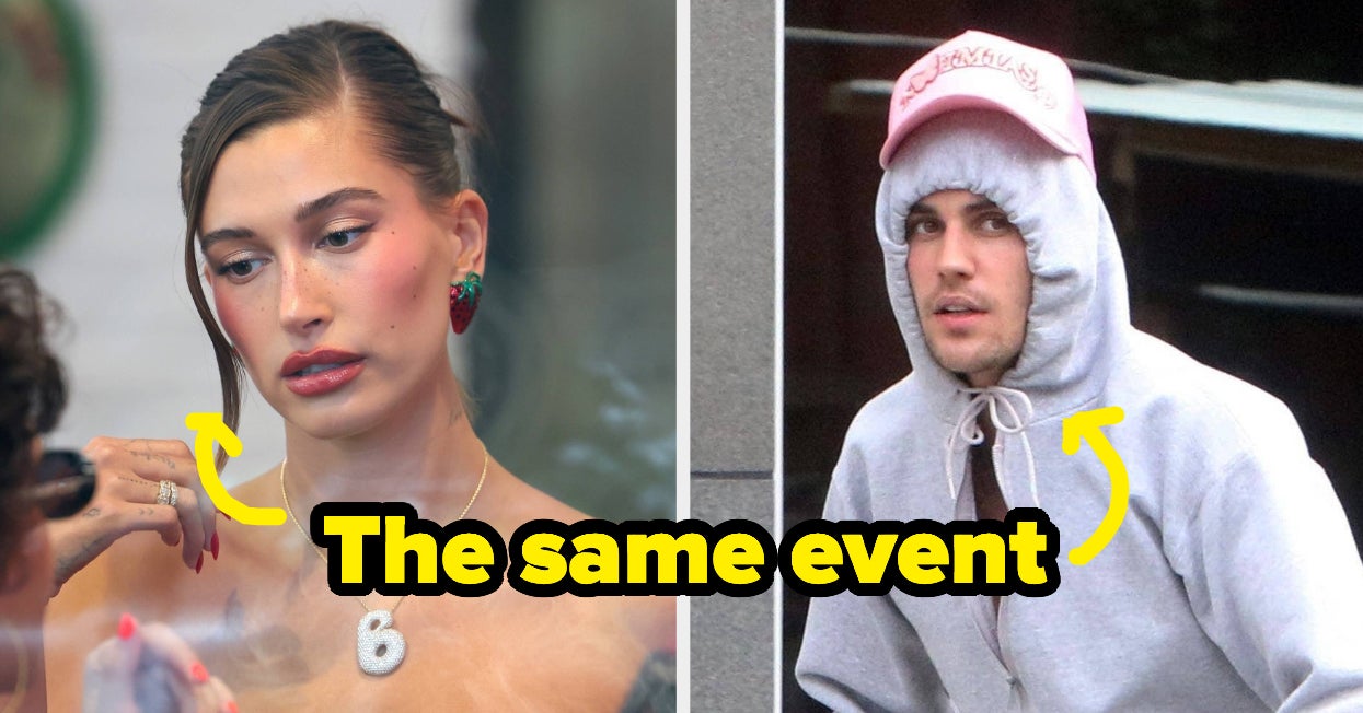 Hailey and Justin Bieber's Wildly Different Outfits at Krispy Kreme Go Viral