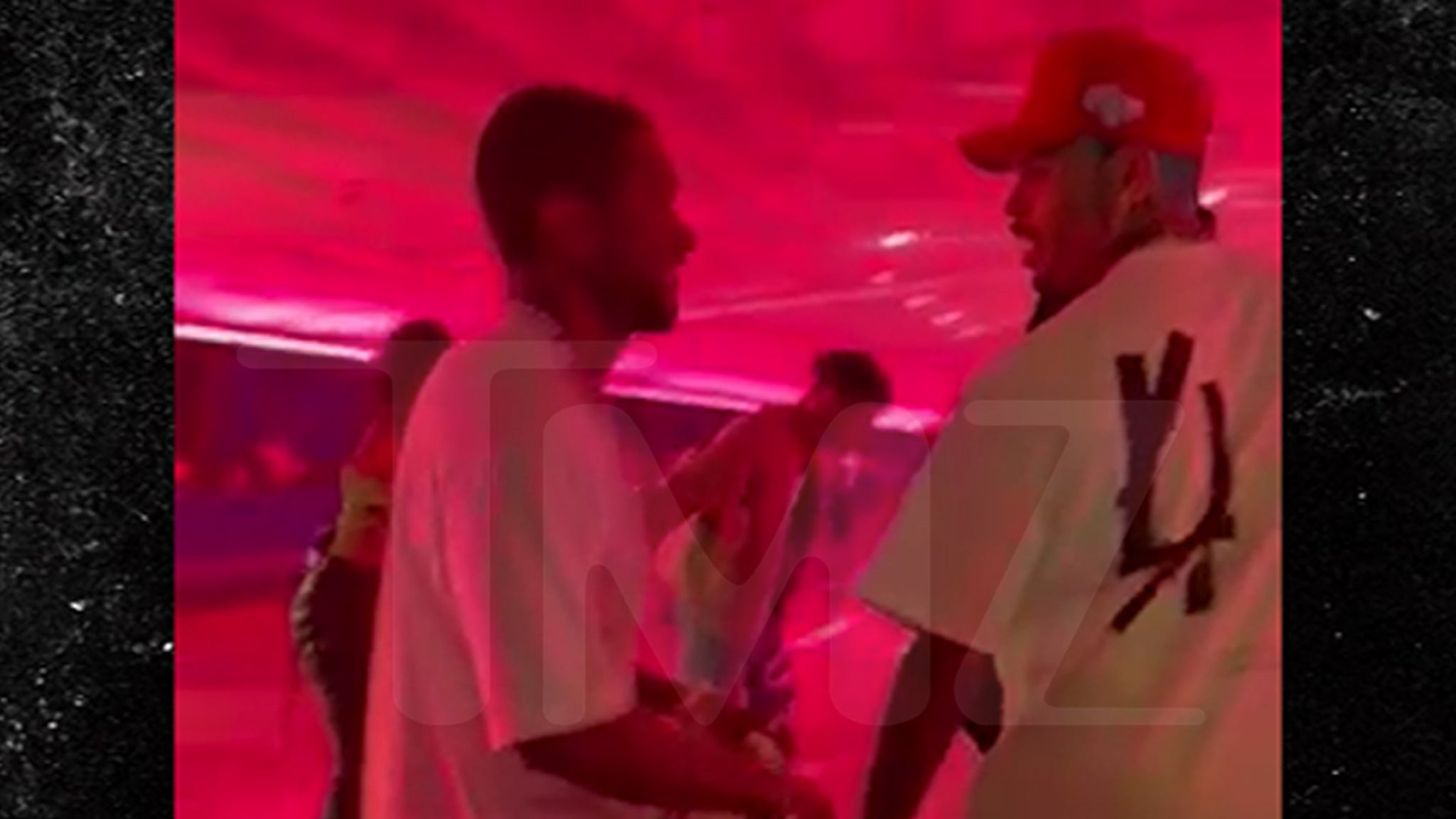Chris Brown and Usher's Reported Fight Caught on Video.