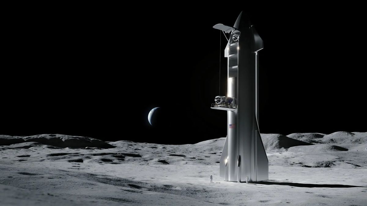 "NASA and SpaceX Prepare Starship Docking System for Lunar Missions"